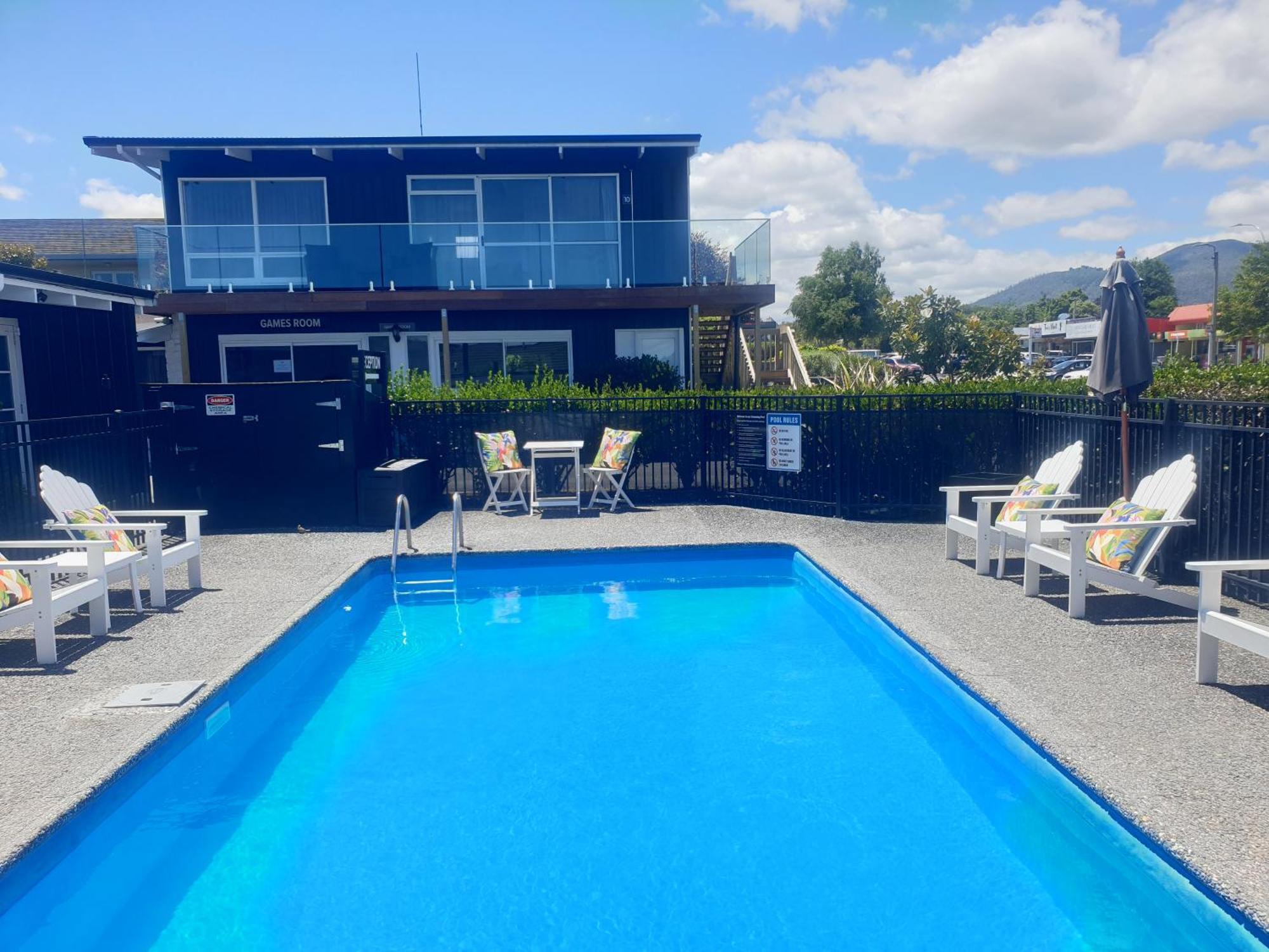 Little Haven Motel Taupo Bagian luar foto